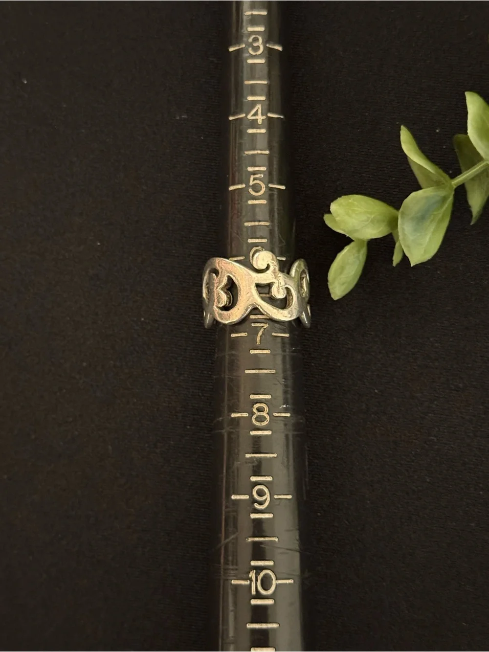 Silpada‎ Sterling Silver Openwork Heart & Scroll Ring